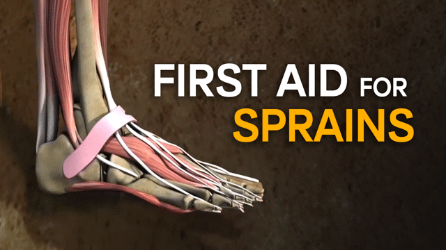 First Aid for Sprains