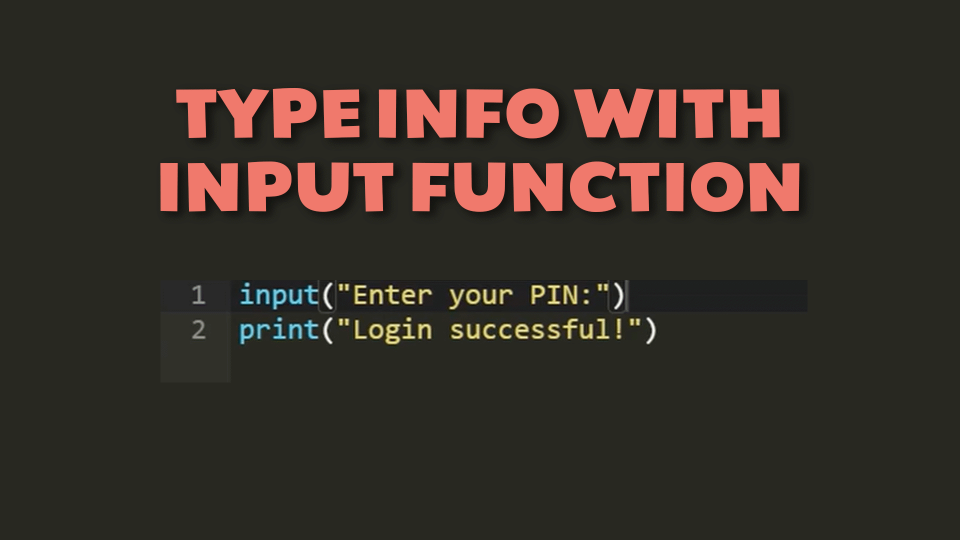 Using the input Function to Let Users Type Information | ClickView