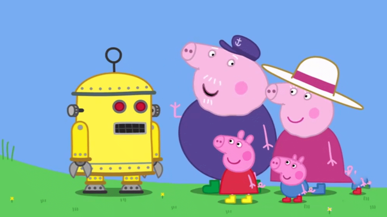 Grandpa's Robot - Peppa and George go to Gran... - ClickView