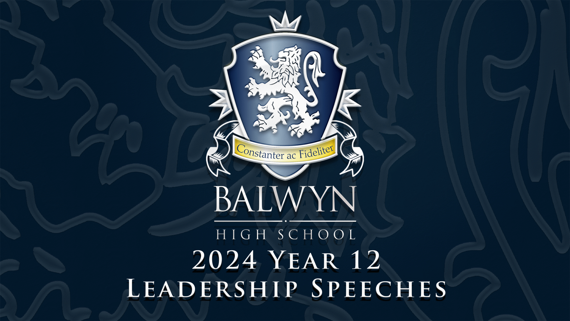 2024 Year 12 Leadership Speeches ClickView   G1Kypb