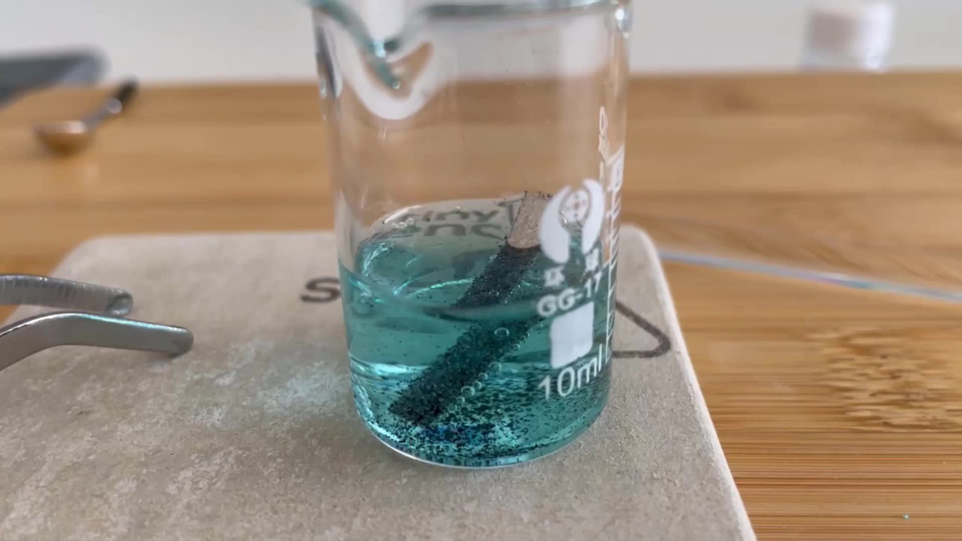 magnesium and copper sulfate experiment