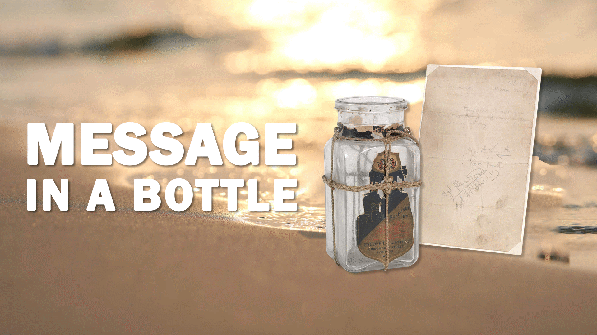 Message In A Bottle - Lost And Found Reveals - Clickview