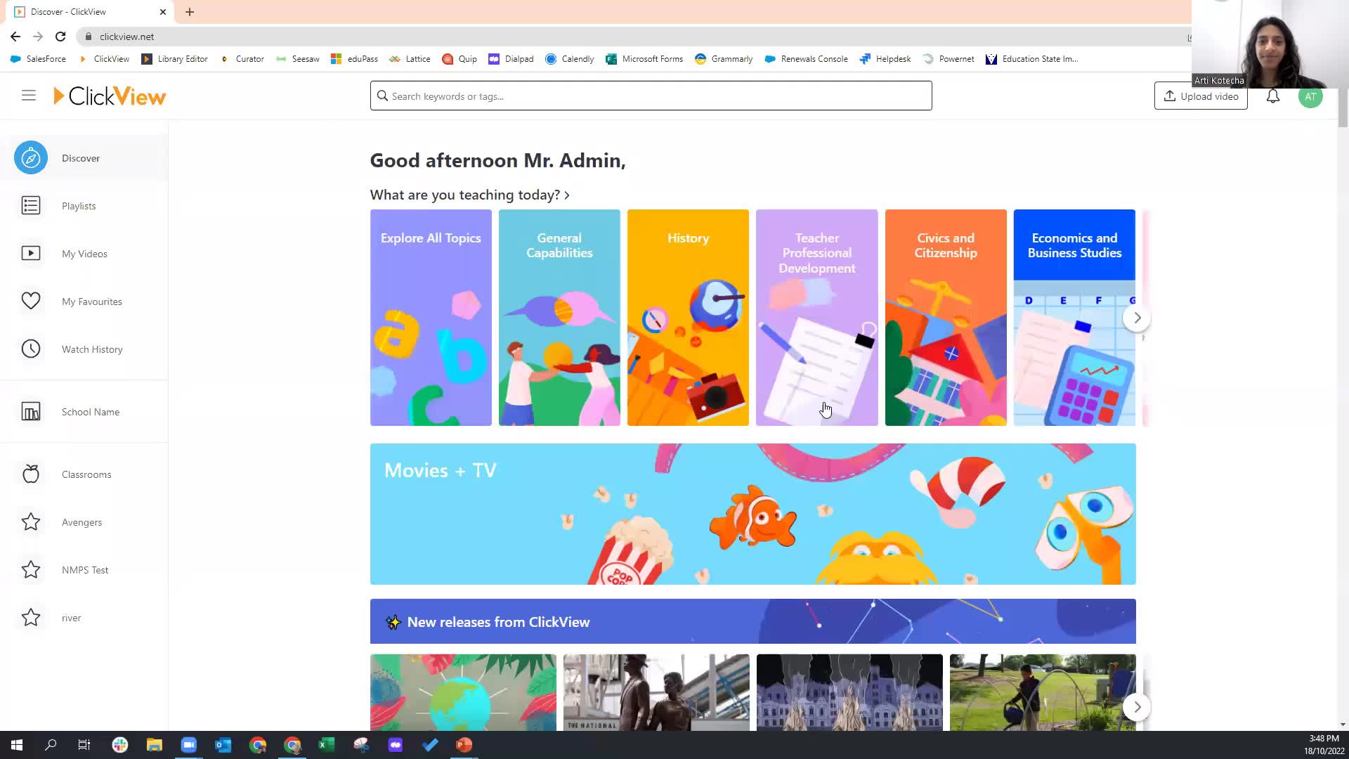 Webinar New Primary Platform Recording Of Clickview