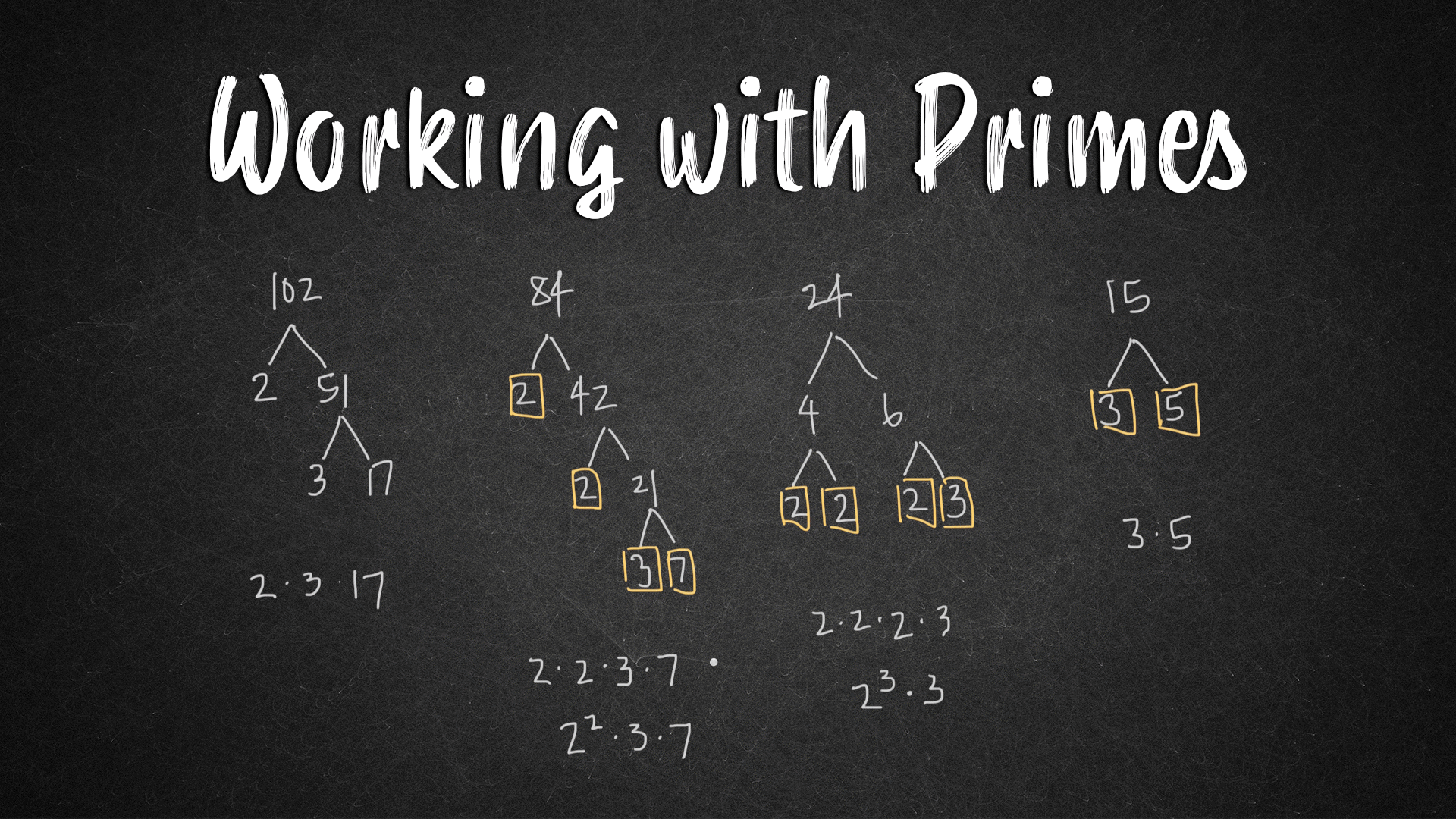 Factors, Primes and Multiples | ClickView