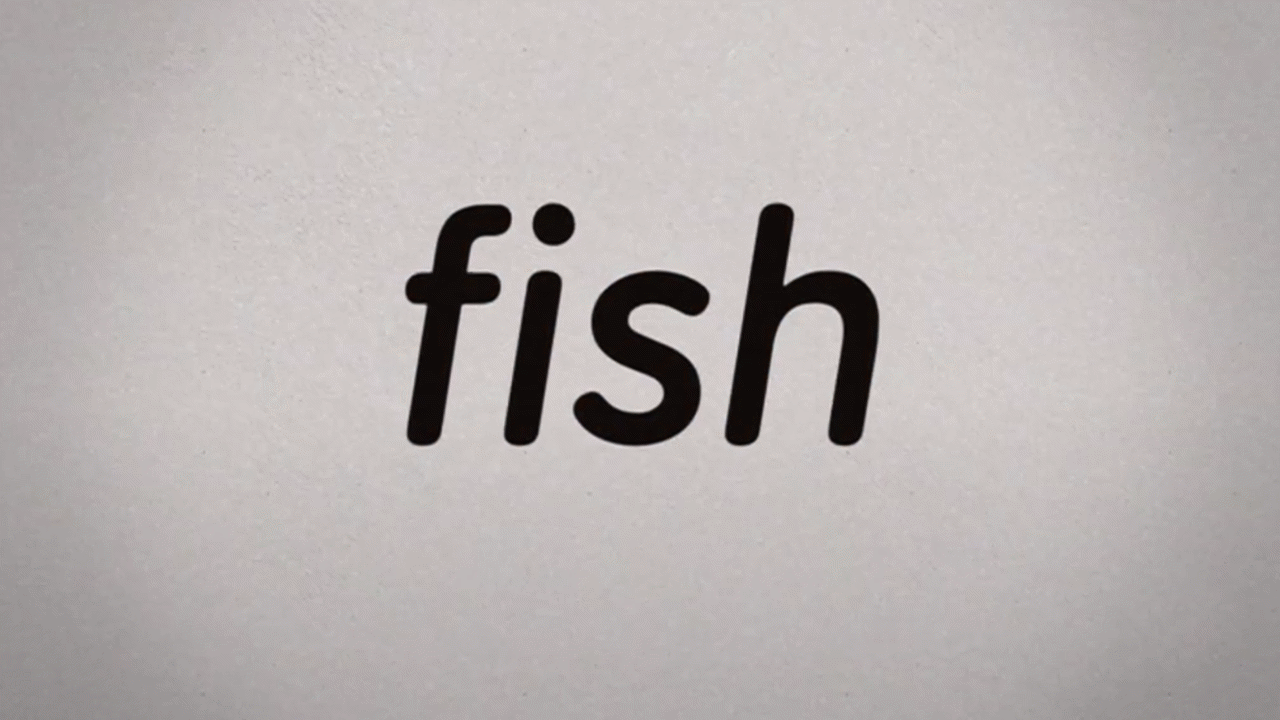 Fish - Learn how to write and spell the word... - ClickView