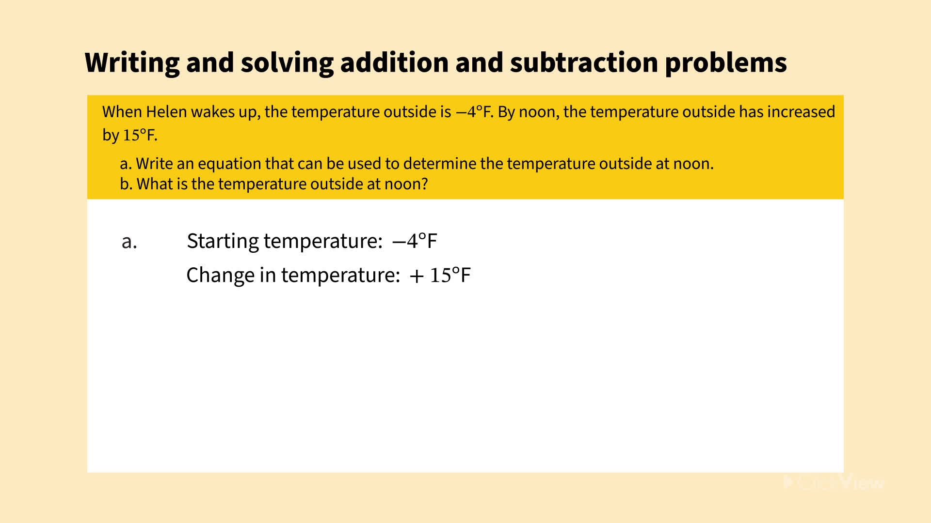 Introduction to Integers and the Cartesian Plane | ClickView