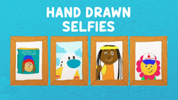 Hand Drawn Selfies