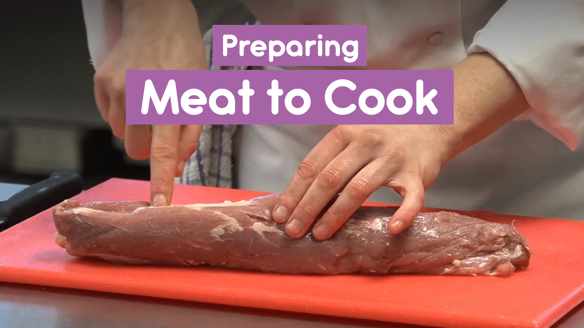 Preparing Meat for a Basic Dish Video & Resources | ClickView