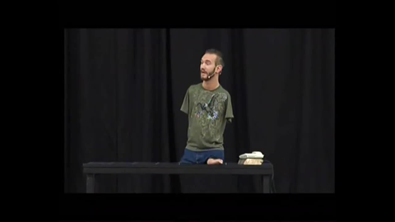 No Arms No Legs No Worries Nick Vujicic Clickview 6752