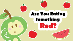 Are You Eating Something Red?