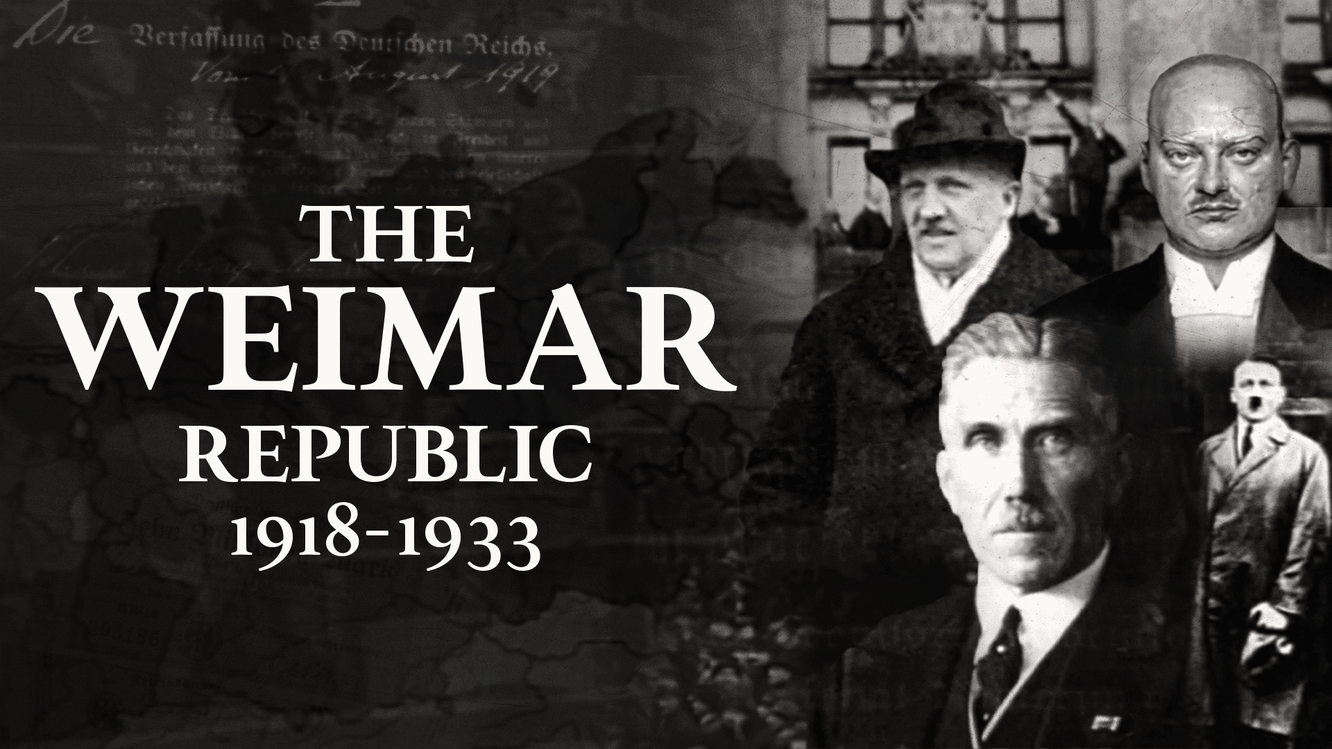 The Weimar Republic 19181933 Video & Resources ClickView