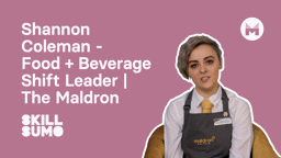 Shannon Coleman: Food and Beverage Shift Leader