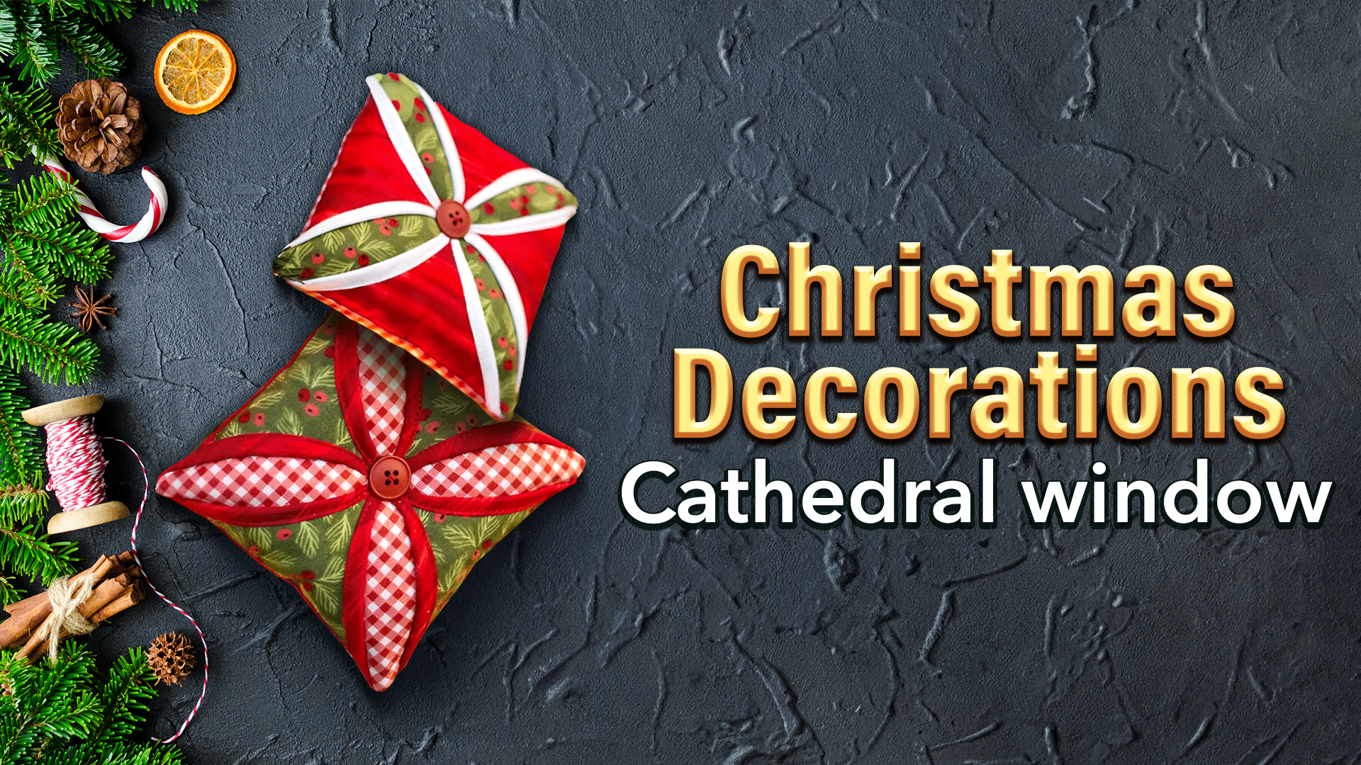 Christmas decorations - Cathedral window - Ge... - ClickView