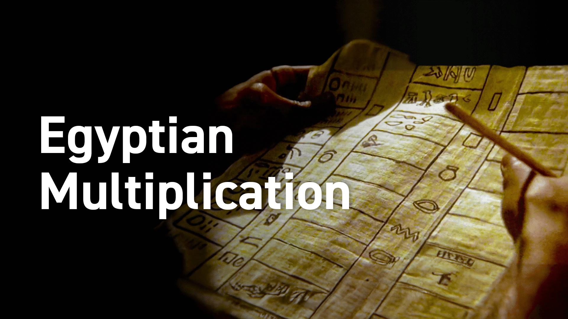 The Egyptians and Multiplication | ClickView