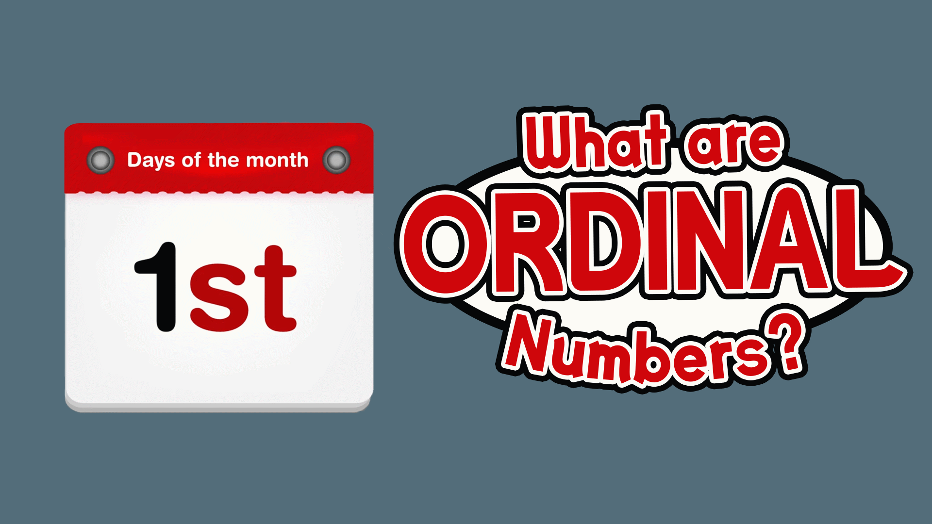 Learn Ordinal Numbers Video & Resources | ClickView