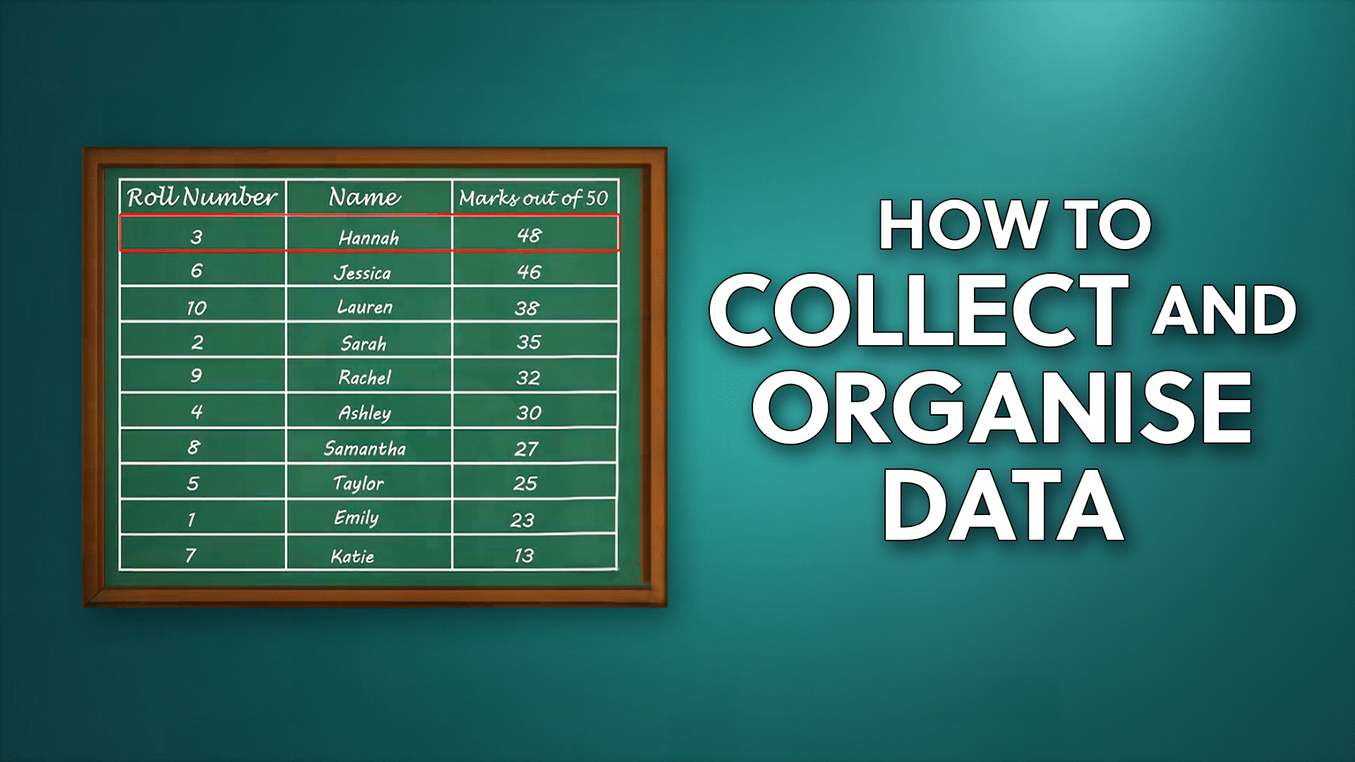 Collecting and Organising Data Video & Resources | ClickView